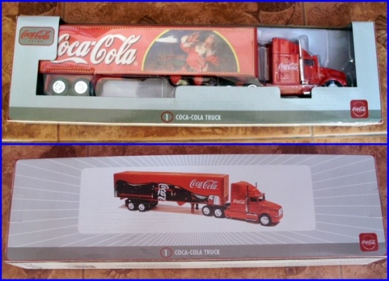 โมเดลรถเทรลเลอร์โค้ก โมเดลรถเทรลเลอร์โค้ก