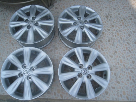 ขายล้อแม็ก Toyota Vios 15"x5.5" et 45 4รู100 (081-3747940)