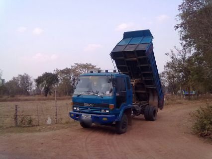 ขายหกล้อดั๊มพ์ ISUZU ROCKY 175 รถประกอบ ยาง 8.25 ดั๊มพ์ยาว 3.80 เมตร ทะเบียนพร้อมโอน