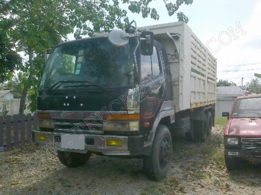 รถบรรทุก 10 ล้อดั๊มพ์ ยี่ห้อ MITSUBISHI รุ่น FUSO FN527M