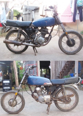 ขาย ฮอนด้า gl 110 ทะเบียนพร้อมชุดโอน ฟิตทำเครื่องแล้ว 13,000 บาท