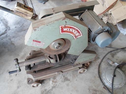 ขายไฟเบอร์ต้ดเหล็ก 16" winner พร้อมมอเตอร์มือสอง