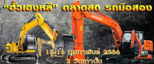 มาแล้วจ้าาา "ฮั้วเฮงหลี" ตลาดสดรถมือสอง รอบแรก ปี 2556