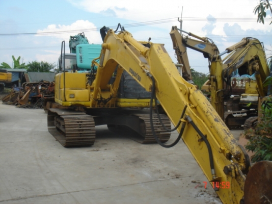 ขายรถแบคโฮ KOMATSU PC130-6K รถปี2001 นำเข้าจากญิ่ปุ่น