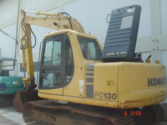 ขายรถแบคโฮ KOMATSU PC130-6K รถปี2001 นำเข้าจากญิ่ปุ่น