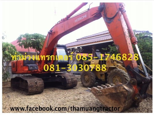 ขาย HITACHI ZX200 มี 2 คัน สภาพเดิมๆ พร้อมใช้งาน ราคาคันละ 1,400,000 บาทครับ