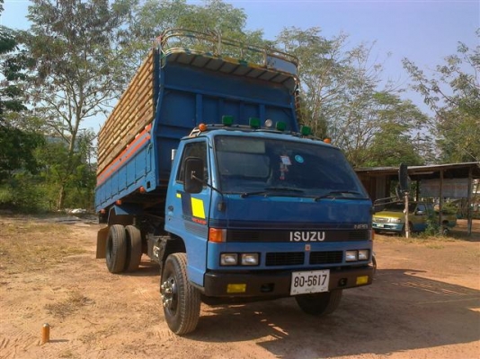 ขายด่วน รถหกล้อดั้มพ์ ISUZU 115 หน้า-หลัง F เกียร์ lock