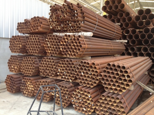 ขายท่อ 2" 3" 4" 6" 8" 10" หนา 2-5 มิล จำนวนมากราคาไม่แพง