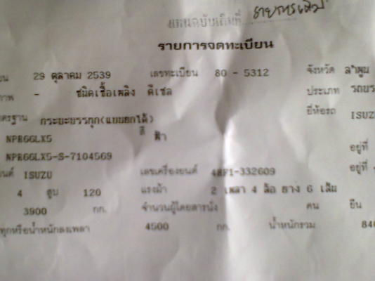 npr120รถมือเดียว