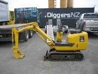 ขายรถ. แบ็คโฮ. MINI EXCAVATOR KOMATSU  PC28UU