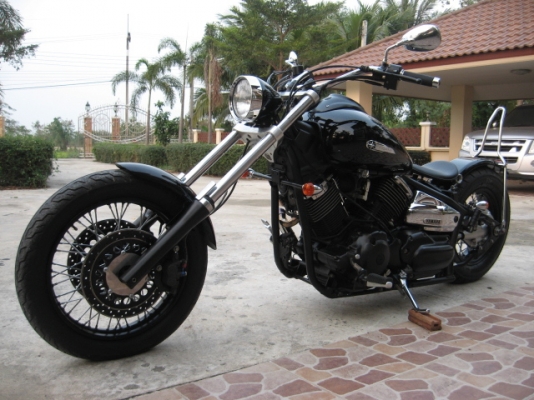 เสร็จแล้วครับ DRAG STAR1100 Y 07 ประกอบใหม่แต่งยุ่นแนว ๆ เสร็จแล้วครับ DRAG STAR1100 Y 07 ประกอบใหม่แต่งยุ่นแนว ๆ