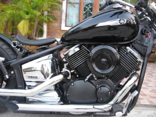 เสร็จแล้วครับ DRAG STAR1100 Y 07 ประกอบใหม่แต่งยุ่นแนว ๆ เสร็จแล้วครับ DRAG STAR1100 Y 07 ประกอบใหม่แต่งยุ่นแนว ๆ