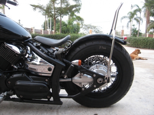 เสร็จแล้วครับ DRAG STAR1100 Y 07 ประกอบใหม่แต่งยุ่นแนว ๆ เสร็จแล้วครับ DRAG STAR1100 Y 07 ประกอบใหม่แต่งยุ่นแนว ๆ