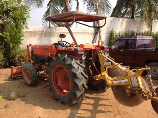 ขายรถไถ คูโบต้า 4508 4x4 แรงๆ สภาพดี ใช้งานน้อย สวยมาก 8xx ชม.