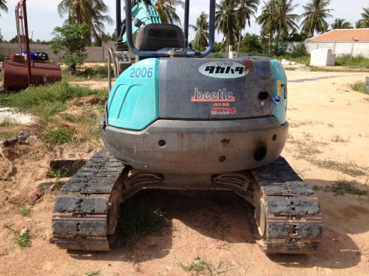 ขายด่วน ถูกๆ KOBELCO 40 SR ช่วงล่างสวยสุด แทร็คใหญ่ สภาพสวย คอนโทรลรุ่นใหม่ ไม่มีรั่ว