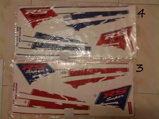ขาย สติ๊กเกอร์ NOVA RS, KR SSE