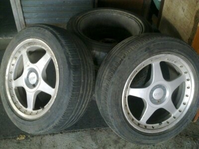 ล้อแม็ก DTM ขอบ 16 นิ้ว พร้อมยาง 4900 บ     4 รู 100 กับ 4-114   ใส่ได้กะรถหลายรุ่นคับ