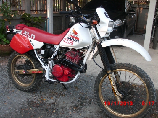 ขาย XLR 250  เครื่องแดงจากโรงงาน พึ่งประกอบไหม่ เชียงไหม่ 0871932771