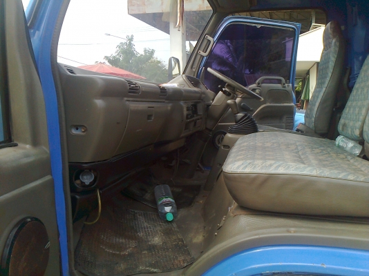 ISUZU NPR 66LX5S 4HF1 ฝาขาว 120 แรงม้า ดัมพ์