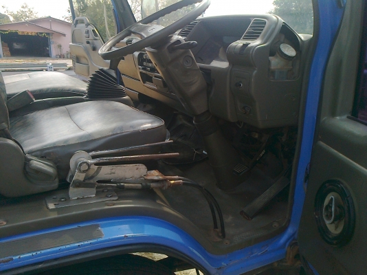 ISUZU NPR 66LX5S 4HF1 ฝาขาว 120 แรงม้า ดัมพ์