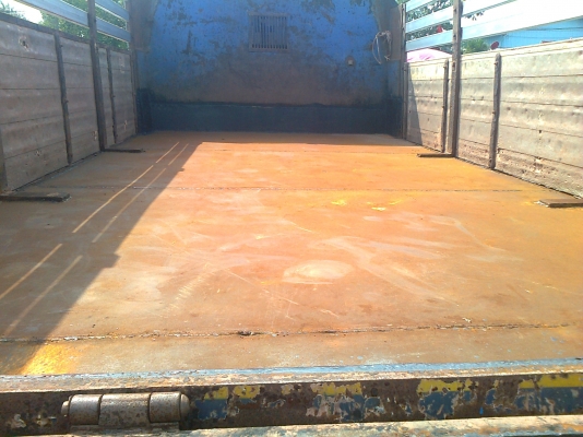 ISUZU NPR 66LX5S 4HF1 ฝาขาว 120 แรงม้า ดัมพ์