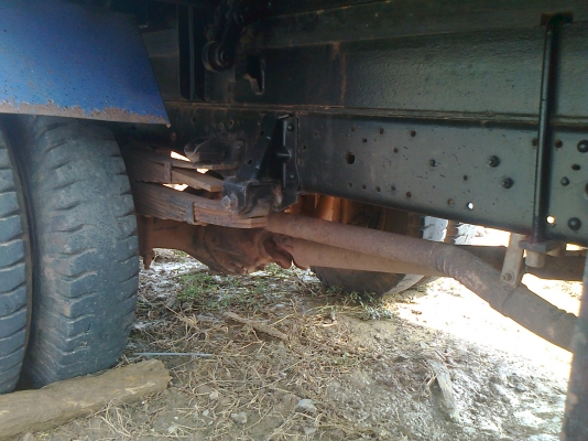 ISUZU NPR 66LX5S 4HF1 ฝาขาว 120 แรงม้า ดัมพ์