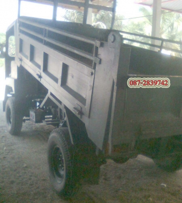 ขาย รถดัมพ์ 4 ล้อใหญ่ 4WD รถประกอบไม่มีเอกสาร