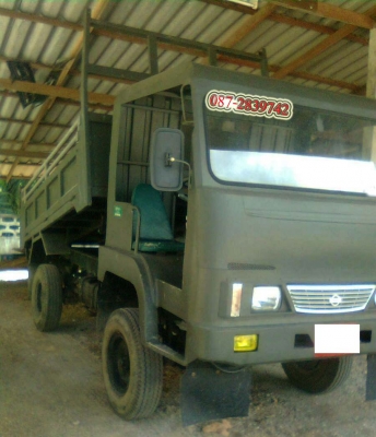 ขาย รถดัมพ์ 4 ล้อใหญ่ 4WD รถประกอบไม่มีเอกสาร