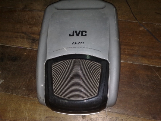 ขายลำโพงซับใต้เบาะรถยนต์ของjvc