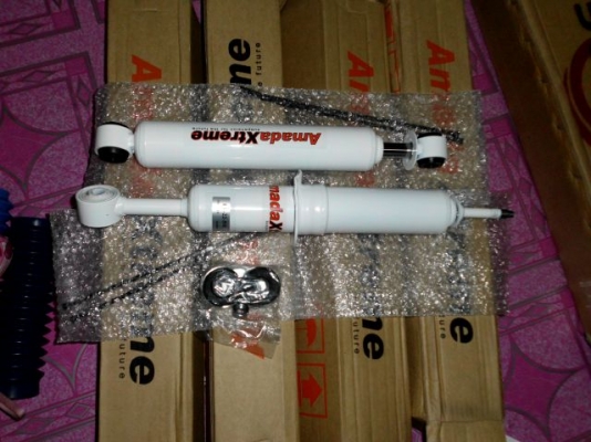 ขายโช้ค Amada x treme คอมฟอร์ทราคาถูก  ของใหม่รับประกัน 1ปี ของแท้ครับ