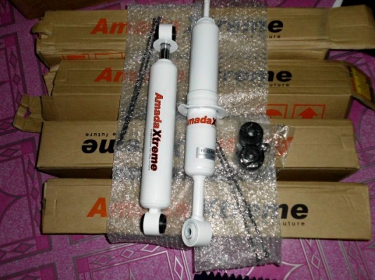 ขายโช้ค Amada x treme คอมฟอร์ทราคาถูก  ของใหม่รับประกัน 1ปี ของแท้ครับ