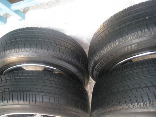 ขายล้อแม็ก Volk racing GTC 15"x6.5" 4 รู 100/114 +ยาง(081-3747940)