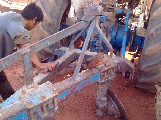 FORD6600 T3เสื้อเรียบแท้ ผาน3 กะใบมีด