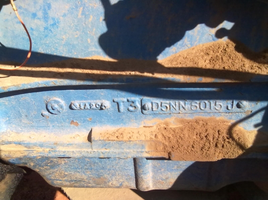 FORD6600 T3เสื้อเรียบแท้ ผาน3 กะใบมีด