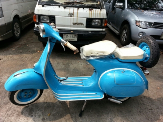 ขาย Vespa64 อินเดีย มีทบ.ครบพร้อมโอน พึ่งประกอบเสร็จ