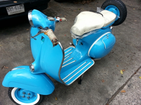 ขาย Vespa64 อินเดีย มีทบ.ครบพร้อมโอน พึ่งประกอบเสร็จ