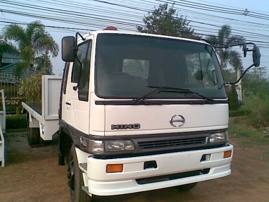 ขายรถ6ล้อฮีโน่FFช่วงยาว 7.20 เมตร ติดเครนยูนิค 360 วีเทอร์โบ รถสวย พร้อมใช้