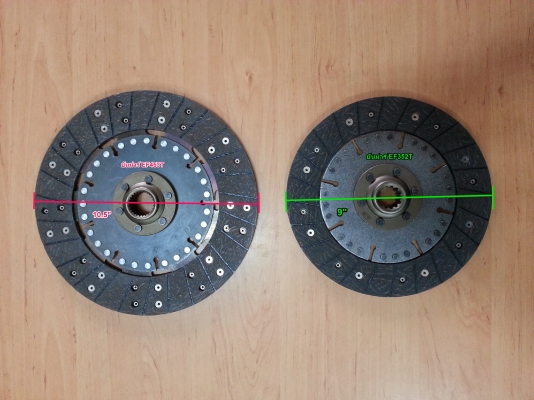 จานครัชรถไถยันม่าร์ 45 และ 35 แรง (EF453T,EF352T)