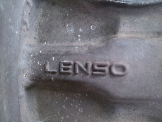 ขานแม็กLENSO 6รู ขอบ15 ET 0  7.5นิ้ว พร้อมยาง ชุดละ 3900