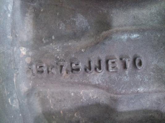 ขานแม็กLENSO 6รู ขอบ15 ET 0  7.5นิ้ว พร้อมยาง ชุดละ 3900