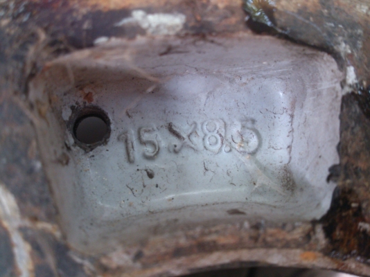 ขายแม็ก 6รู ขอบ15 ET-5   8.5นิ้ว พร้อมยาง ชุดละ 3900