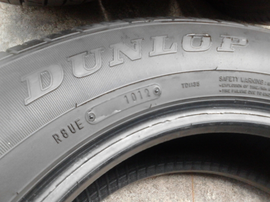 215/65R16 DUNLOP SP LT37 ปี 2012 ชุด 4 เส้น TEL.081-427-3941