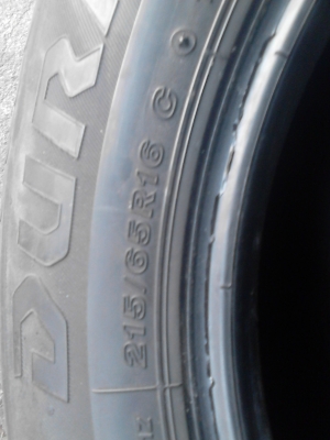 215/65R16  BRIDGESTONE DURAVIS R611 ชุด 4  เส้น TEL.081-427-3941