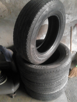 215/65R16  BRIDGESTONE DURAVIS R611 ชุด 4  เส้น TEL.081-427-3941