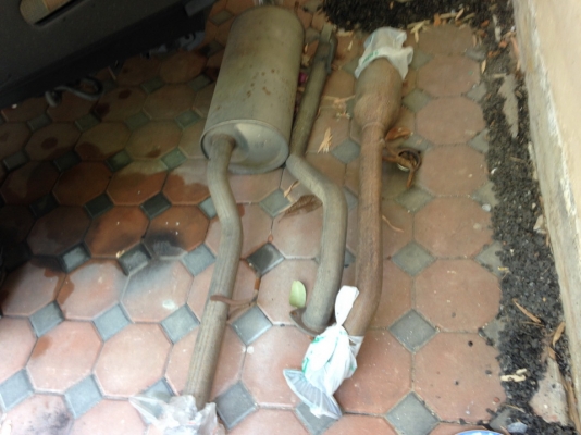 ชุดท่อเดิมวีโก้4wdทั้งเส้นพันเดียว