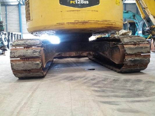 PC128US-2E1 # 11451 : รถขุด Komatsu T.กุ้ง : 0813062283