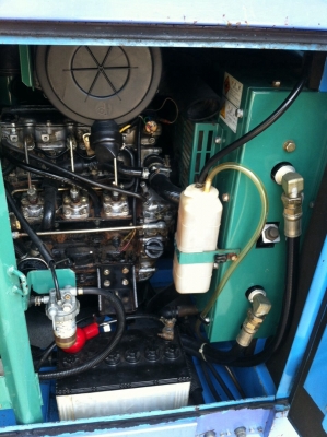 ปั๊มลมแบบเครื่องยนต์DENYO DPS130 เก่าญี่ปุ่น ปั๊มลมแบบเครื่องยนต์DENYO DPS130 เก่าญี่ปุ่น