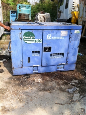 ปั๊มลมแบบเครื่องยนต์DENYO DPS130 เก่าญี่ปุ่น ปั๊มลมแบบเครื่องยนต์DENYO DPS130 เก่าญี่ปุ่น