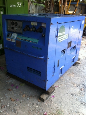 ปั๊มลมแบบเครื่องยนต์DENYO DPS130 เก่าญี่ปุ่น ปั๊มลมแบบเครื่องยนต์DENYO DPS130 เก่าญี่ปุ่น