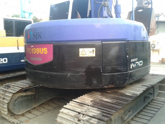 ขายรถแม็คโค KOMATSU PC138-2US